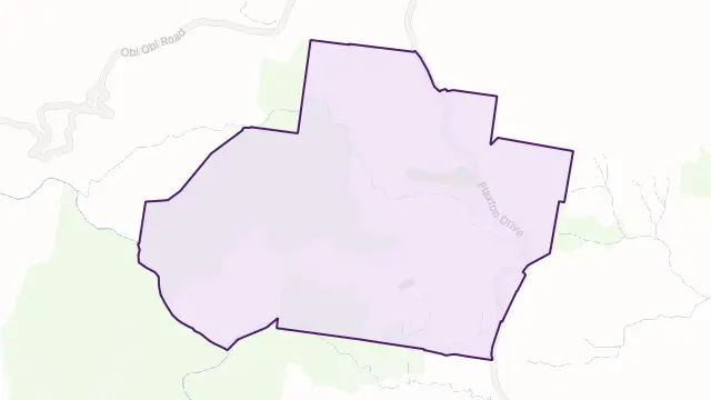 Flaxton Area Boundary Map