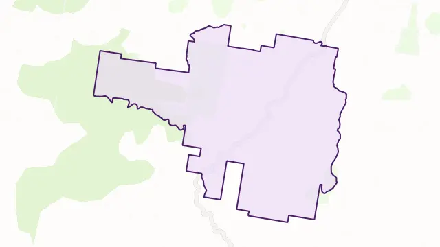 Fordsdale Area Boundary Map