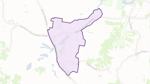 Forest Glen Area Boundary Map