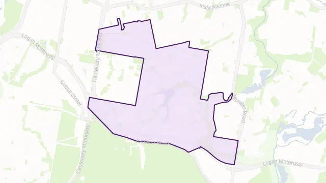 Forest Lake Area Boundary Map