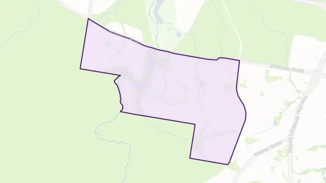 Forestdale Area Boundary Map