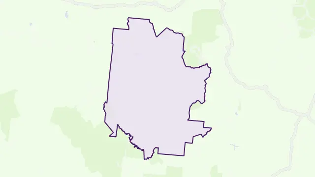 Forsayth Area Boundary Map