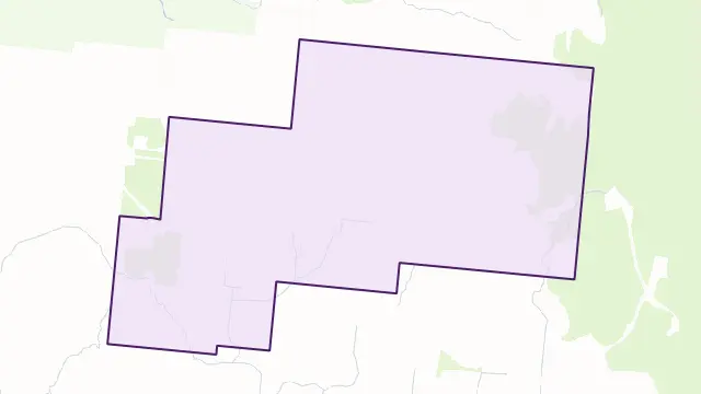 Garradunga Area Boundary Map