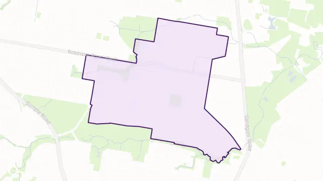 Geebung Area Boundary Map