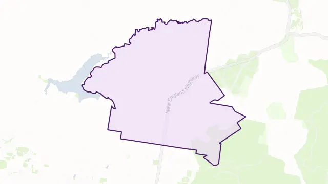 Geham Area Boundary Map
