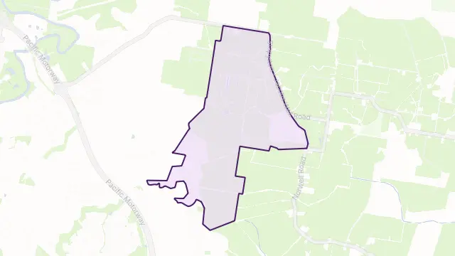 Gilberton Area Boundary Map