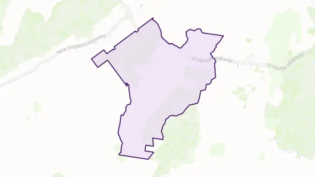 Gilla Area Boundary Map