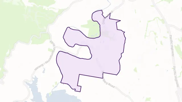 Gilston Area Boundary Map