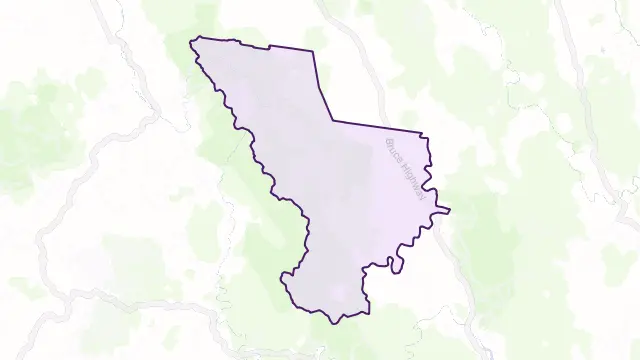 Gindoran Area Boundary Map