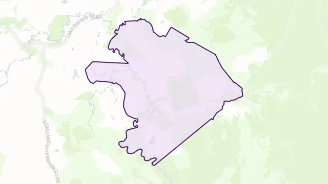 Glen Allyn Area Boundary Map