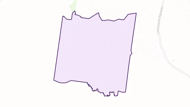 Glenaubyn Area Boundary Map
