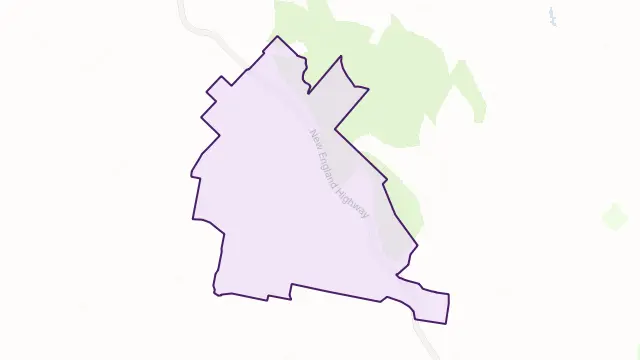 Glenaven Area Boundary Map
