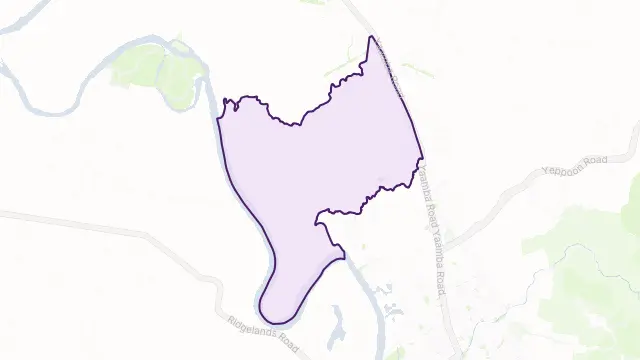 Glenlee Area Boundary Map