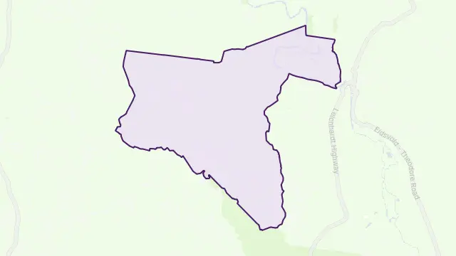 Glenmoral Area Boundary Map