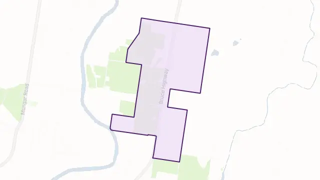 Glenorchy Area Boundary Map