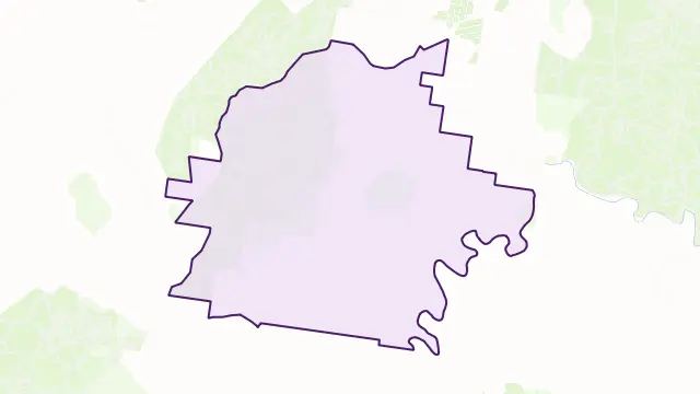 Googa Creek Area Boundary Map