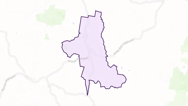 Goomeri Area Boundary Map