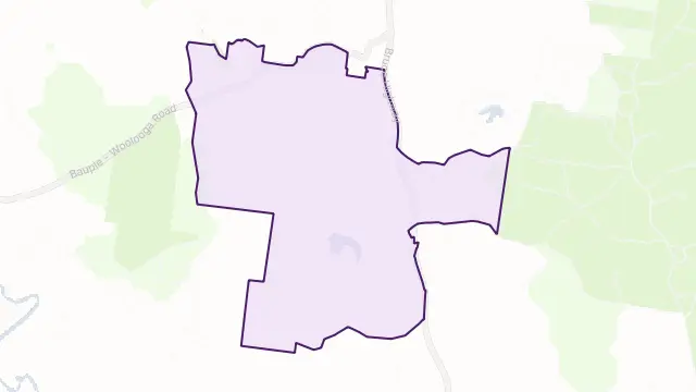 Gootchie Area Boundary Map