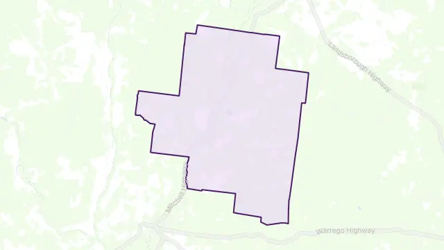Gowrie Station Area Boundary Map