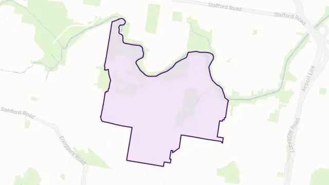 Grange Area Boundary Map