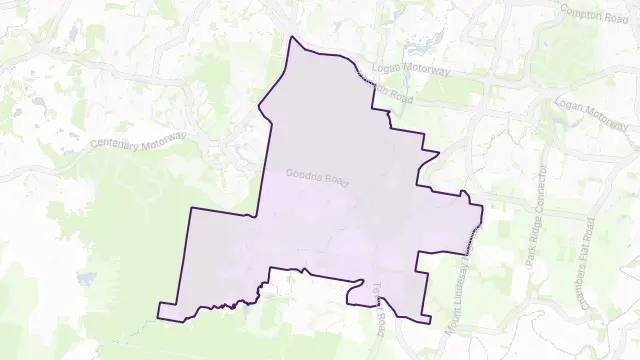 Greenbank Area Boundary Map