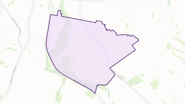 Greenslopes Area Boundary Map