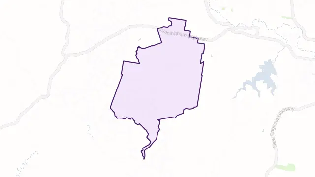 Greymare Area Boundary Map