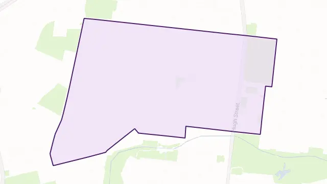 Gulliver Area Boundary Map