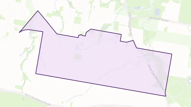 Gumdale Area Boundary Map