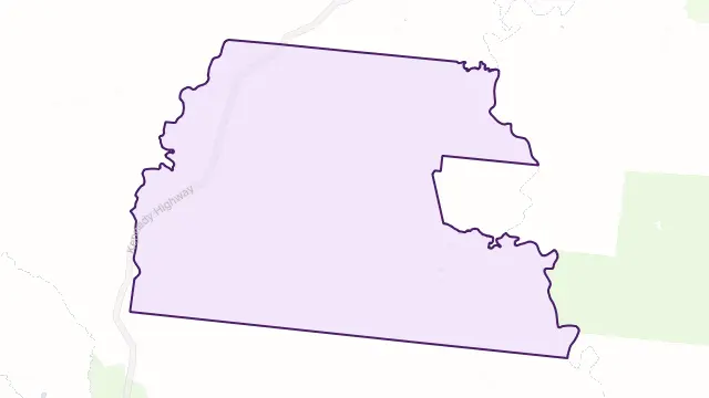 Gunnawarra Area Boundary Map