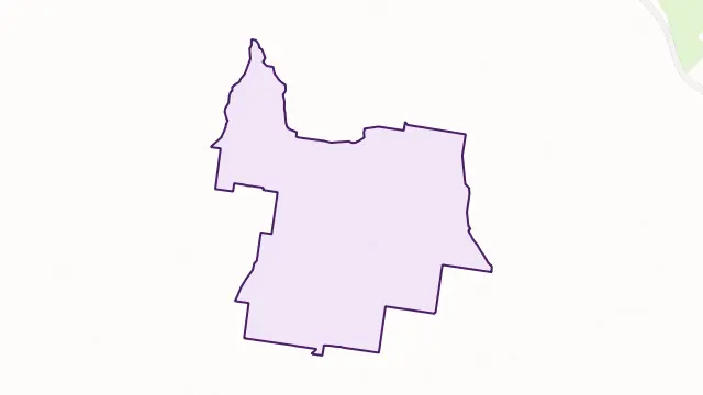 Haden Area Boundary Map
