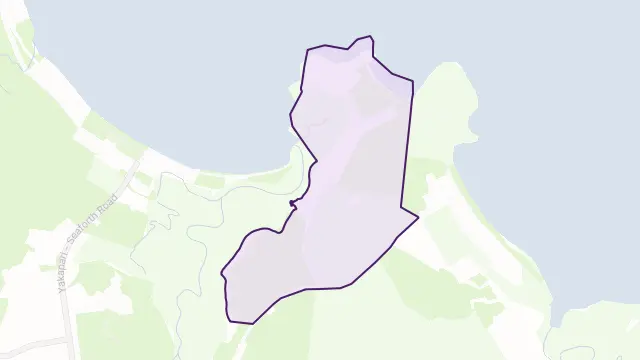 Haliday Bay Area Boundary Map