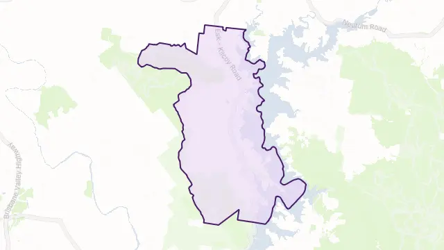 Hazeldean Area Boundary Map
