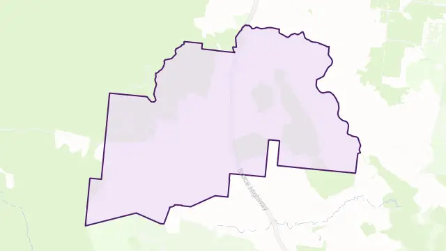 Helens Hill Area Boundary Map