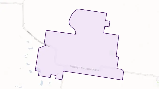 Highland Plains Area Boundary Map