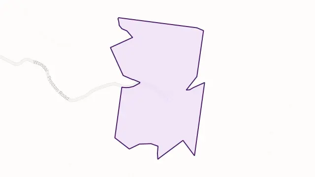 Hivesville Area Boundary Map