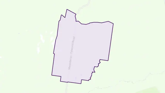 Inglestone Area Boundary Map