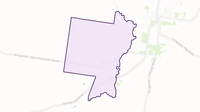 Inverlaw Area Boundary Map