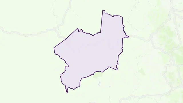 Irvinebank Area Boundary Map