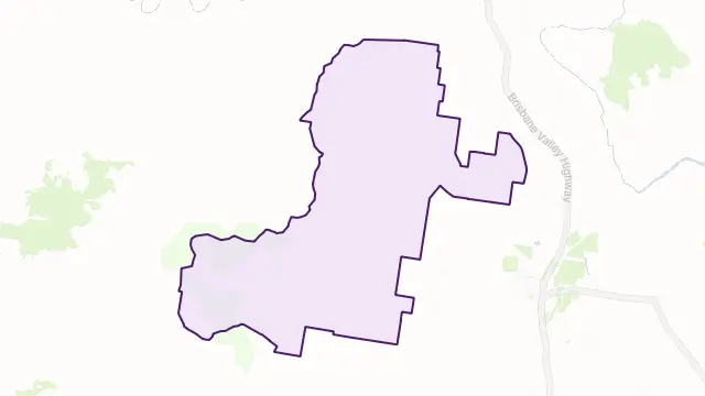 Ivory Creek Area Boundary Map
