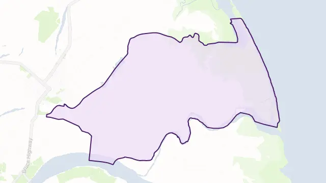 Jarvisfield Area Boundary Map