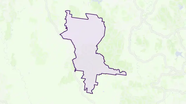 Jimna Area Boundary Map