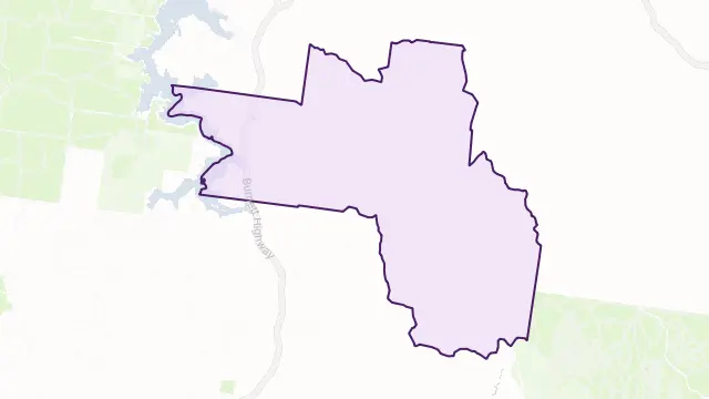 Johnstown Area Boundary Map