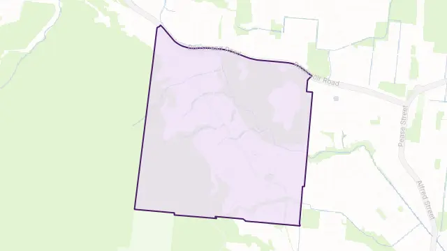 Kanimbla Area Boundary Map