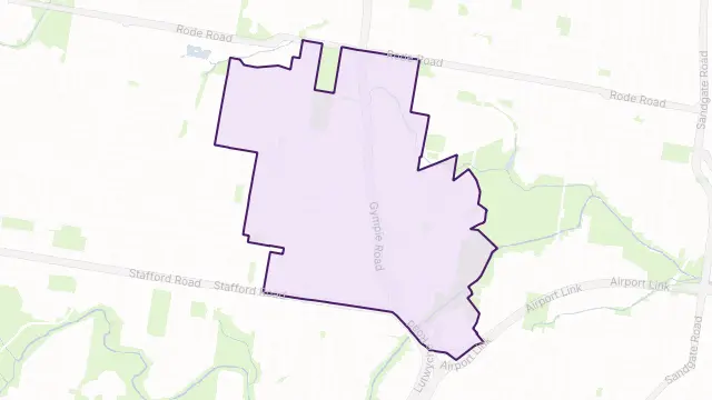 Kedron Area Boundary Map