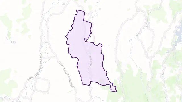 Kerry Area Boundary Map