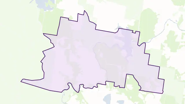 Kiamba Area Boundary Map