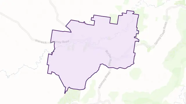 Killarney Area Boundary Map