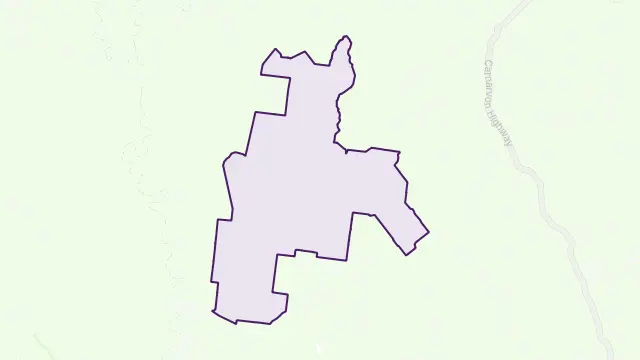 Kilmorey Falls Area Boundary Map