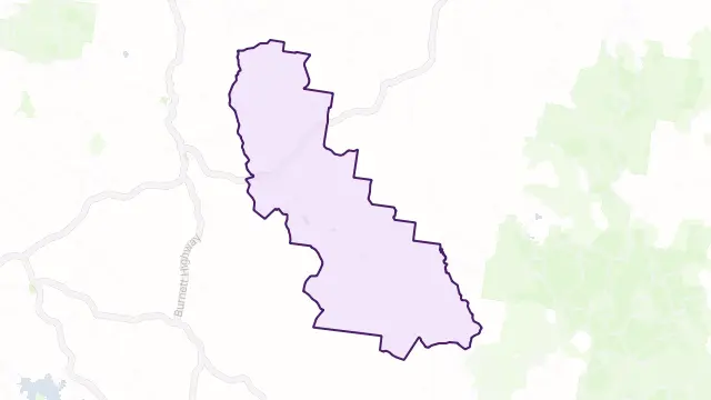 Kinbombi Area Boundary Map
